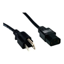 Load image into Gallery viewer, Comprehensive Standard - Power cable - NEMA 5-15 (P) to power IEC 60320 C13 - AC 125 V - 10 A - 10 ft - molded - black