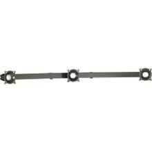 Load image into Gallery viewer, Chief Widescreen Triple Monitor Mount - For Displays 10-25in - Silver - Mounting component (pole clamp, head assembly) - for 3 LCD displays - black - screen size: up to 25in wide