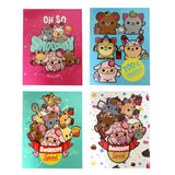 Inkology 2-Pocket Portfolios, Smooshy Mushy, 9-1/2in x 11-3/4in, Assorted Designs, Pack Of 24 Folders