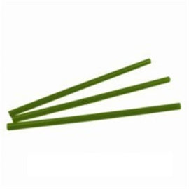CelloCore Drinking Straws, 7 3/4in, Green, 500 Straws Per Box, Case Of 24 Boxes