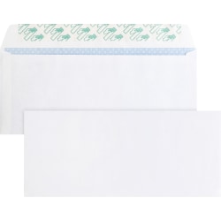 Business Source Regular Tint Peel/Seal Envelopes - Business - #10 - 9 1/2in Width x 4 1/8in Length - 24 lb - Peel & Seal - Wove - 500 / Box - White