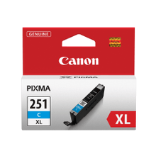 Load image into Gallery viewer, Canon CLI-251XL Cyan High-Yield Ink Tank, CLI-251C XL