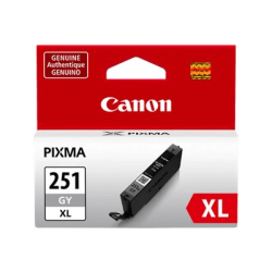 Canon CLI-251XL Gray High-Yield Ink Tank, CLI-251G XL