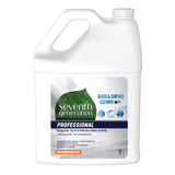 Seventh Generation Professional Glass And Surface Cleaner, Free & Clear Scent, 128 Oz Bottle, Case Of 2