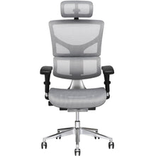 Load image into Gallery viewer, X-Chair X2 Ergonomic Mesh High-Back Task Chair With Headrest, White
