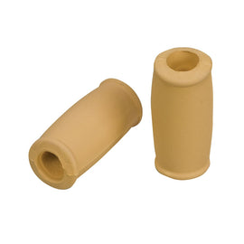 DMI Regular Crutch Hand Grips, Beige, Pack Of 12