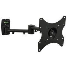 Load image into Gallery viewer, Mount-It! Lockable Wall-Mount Bracket For 13 - 42in TVs, 9.3inH x 11inW x 3.5inD, Black