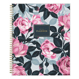 2023-2024 Blue Sky Roosevelt Frosted Polypropylene Weekly/Monthly Academic Planner, 8-1/2in x 11in, July 2023 to June 2024, 128691-A