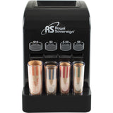 Royal Sovereign DCB-175B 1-Row Battery-Operated Coin Sorter, 9-3/4inH x 7-5/8inW x 7-7/16inD