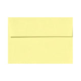 LUX Invitation Envelopes, A2, Peel & Press Closure, Lemonade Yellow, Pack Of 50