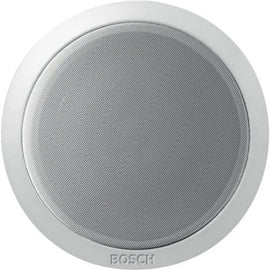 Bosch LHM 0606 Ceiling Mountable, Flush Mount Speaker - 6 W RMS - White - 9 W (PMPO) Woofer Tweeter Midrange - 80 Hz to 18 kHz - 1.7 Kilo Ohm