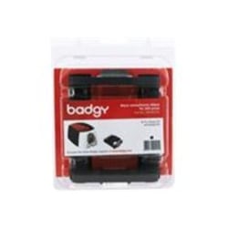 Badgy - Black / monochrome - print ribbon cassette - for Badgy 100, 200; Evolis Primacy 2 Simplex Expert