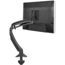 Chief Kontour K1D Dynamic Desk Mount Monitor Arm - For Displays 10-38in - Black - Height Adjustable - 1 Display(s) Supported - 10in to 30in Screen Support - 25 lb Load Capacity - 1 Each