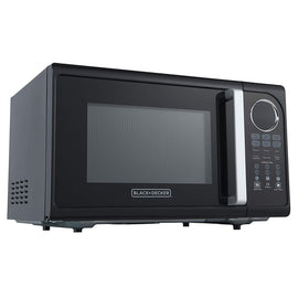 Black+Decker 0.9 Cu. Ft. Digital Microwave, Black