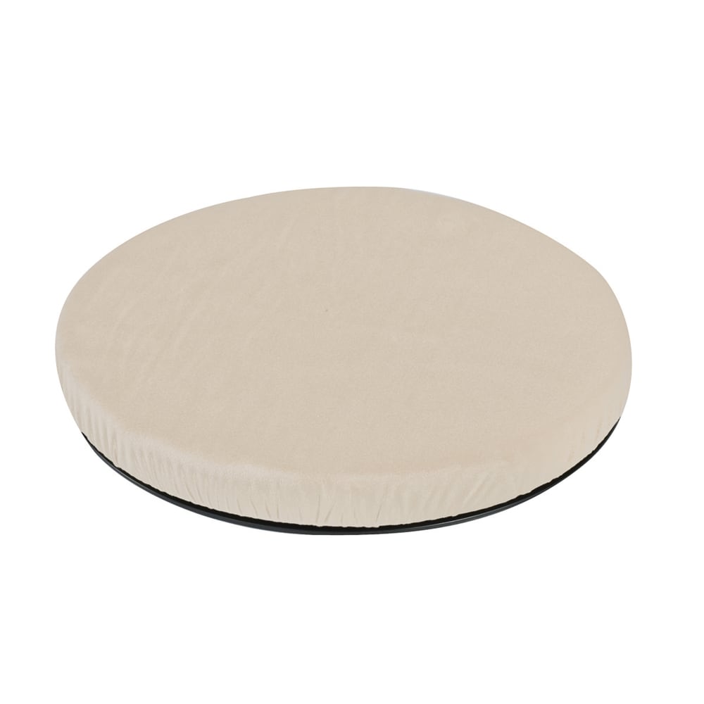 DMI Deluxe Swivel Seat Cushion, 1 3/8inH x 15inW x 15inD, Ivory
