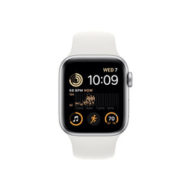 Apple SE Smart Watch, 32 GB, 1.57in x 1.34in, White