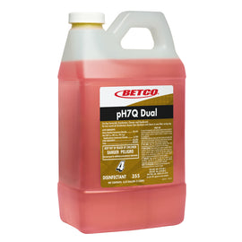 Betco pH7Q Dual Disinfectant, Fruit Scent, 67.6 Oz Bottle, Case Of 4