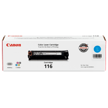 Load image into Gallery viewer, Canon 116 Cyan Toner Cartridge, 1979B001