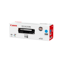 Load image into Gallery viewer, Canon 118 Cyan Toner Cartridge, 2661B001