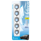 Febreze Car Air Freshener Vent Clips; Linen And Sky; Pack Of 5 Clips