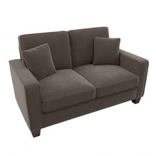 Load image into Gallery viewer, Bush Furniture Stockton 61inW Loveseat, Chocolate Brown, Standard Delivery