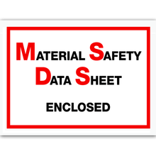 Load image into Gallery viewer, Office Depot Brand &quot;MSDS Enclosed&quot; Packing List Envelopes,Full Face, 6 1/2in x 5in, Pack Of 1,000