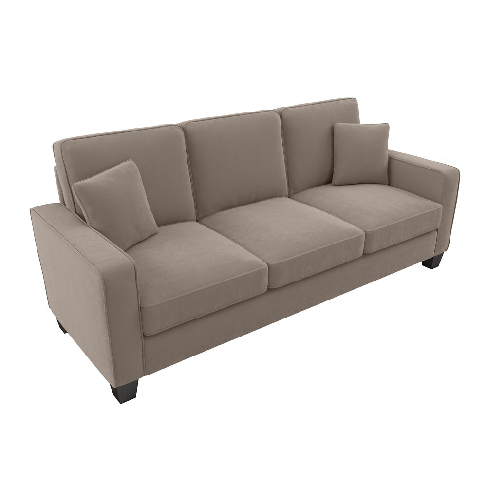 Bush Furniture Stockton 85inW Sofa, Tan, Standard Delivery