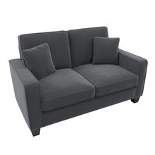 Load image into Gallery viewer, Bush Furniture Stockton 61inW Loveseat, Dark Gray, Standard Delivery