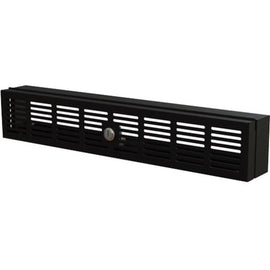 StarTech.com 2U Rack-Mount Security Cover - Hinged - Locking with Key - Server Rack Physical Security (RKSECLK2U)