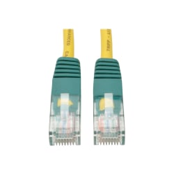 Eaton Tripp Lite Series Cat5e 350 MHz Crossover Molded (UTP) Ethernet Cable (RJ45 M/M), PoE - Yellow, 10 ft. (3.05 m) - Crossover cable - RJ-45 (M) to RJ-45 (M) - 10 ft - UTP - CAT 5e - molded, stranded - yellow