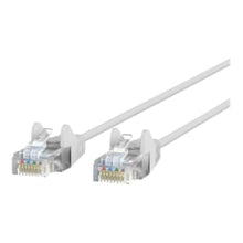 Load image into Gallery viewer, Belkin CAT6 Slim Gigabit Snagless UTP Ethernet Cable - 10 ft Category 6 Network Cable for Network Device, Notebook, Desktop Computer, Modem, Router, Wall Outlet - First End: 1 x RJ-45 Network - Male - Second End: 1 x RJ-45 Network - Male - 1 Gbit/s