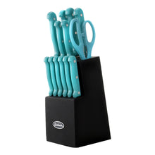 Load image into Gallery viewer, Sunbeam Bessemer 14-Piece Cutlery Set, Teal