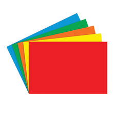 Load image into Gallery viewer, Top Notch Teacher Products Bright Blank Primary Index Cards, 4in x 6in, Assorted Colors, 100 Cards Per Pack, Case Of 6 Packs