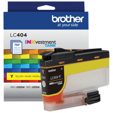 Load image into Gallery viewer, Brother LC404 INKvestment Yellow Ink Tank, LC404Y