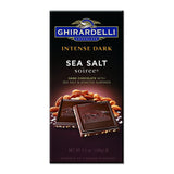 Ghirardelli Intense Dark, Sea Salt Soiree, 3.5 Oz, Pack Of 12 Bags