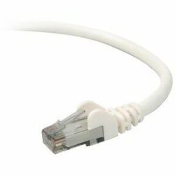 Belkin Cat6 Network Cable - RJ-45 Male Network - RJ-45 Male Network - 9ft - White