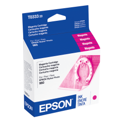 Epson T0333 Magenta Ink Cartridge, T033320