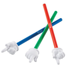 Load image into Gallery viewer, Learning Resources 15in 3-piece Hand Pointers Set - Skill Learning: Social Skills, Cognitive Process, Gross Motor, Life Skill, Thinking - 3 Year &amp; Up - Blue, Red, Green