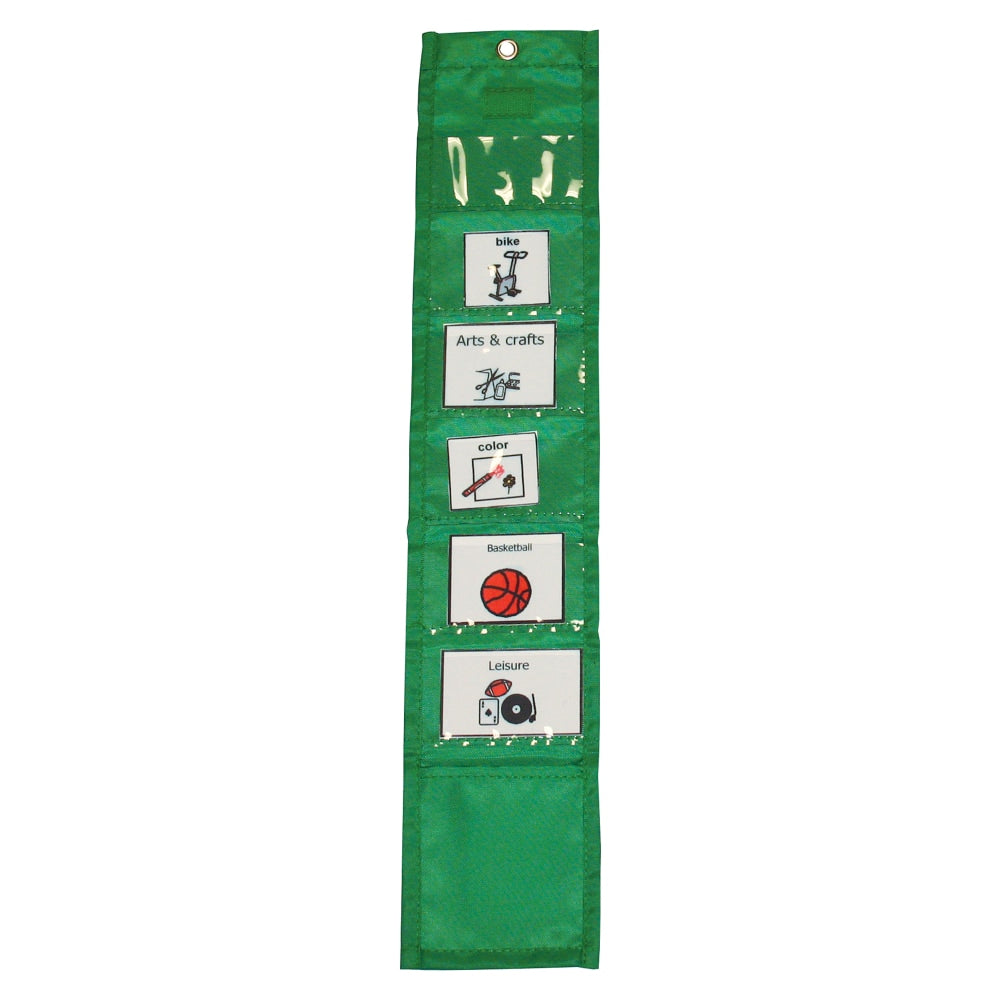 Key Education Portable Visual Schedule Pocket Chart, Grades Pre-K To 5