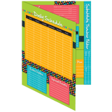 Carson-Dellosa Substitute Teacher Folder, Stylin Stripes, 9 5/8in x 11 5/8in, Pre-K - Grade 8