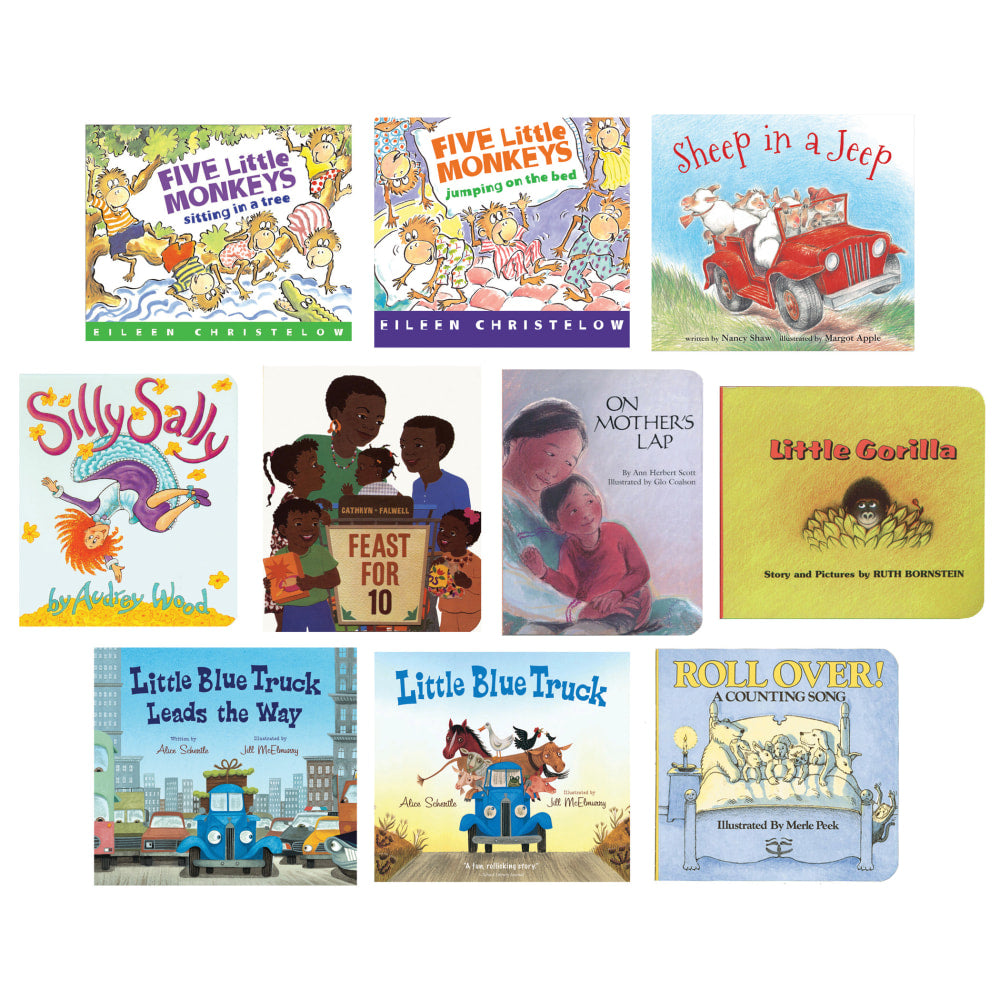 Houghton Mifflin Best-Selling Board Books, Set Of 10 Books