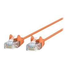 Load image into Gallery viewer, Belkin CAT6 Slim Gigabit Snagless UTP Ethernet Cable - 1 ft Category 6 Network Cable for Network Device, Notebook, Desktop Computer, Modem, Router, Wall Outlet - First End: 1 x RJ-45 Network - Male - Second End: 1 x RJ-45 Network - Male - 1 Gbit/s