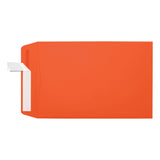 LUX #6 1/2 Open-End Envelopes, Gummed Seal, Tangerine, Pack Of 500