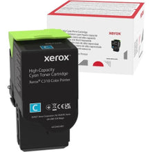 Load image into Gallery viewer, Xerox Original High Yield Laser Toner Cartridge - Single Pack - Cyan - 1 / Each - 5500 Pages