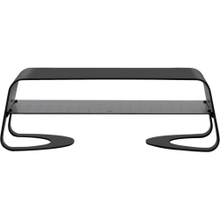 Load image into Gallery viewer, Twelve South Curve Riser for iMac &amp; Displays - 1 x Shelf(ves) - 10.8in Height x 13.6in Width - Desktop - Metal - Black