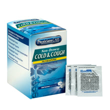Load image into Gallery viewer, PhysiciansCare Cold And Cough Congestion Medication, 2 Tablets Per Packet, Box Of 50 Packets