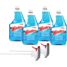 Load image into Gallery viewer, Windex Original Glass Cleaner, Fresh Scent, 32 Oz, Pack Of 4 Bottles