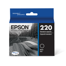 Load image into Gallery viewer, Epson 220 DuraBrite Ultra Black Ink Cartridge, T220120-S