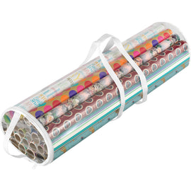 Whitmor Gift Wrap Organizer - Wipeable - Clear - Polypropylene - 1
