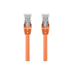 Belkin High Performance - Patch cable - RJ-45 (M) to RJ-45 (M) - 5 ft - UTP - CAT 6 - molded, snagless - orange - for Omniview SMB 1x16, SMB 1x8; OmniView SMB CAT5 KVM Switch